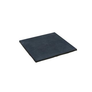 下水道防臭蓋 橡膠墊 60cm x 60cm x 6.4mm, 黑色, 1個