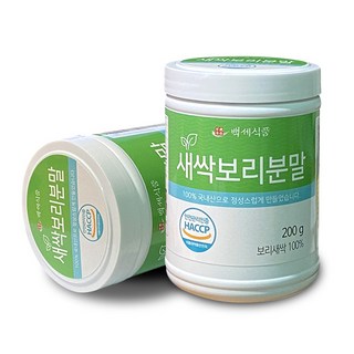 嫩芽大麥粉, 200克, 2個