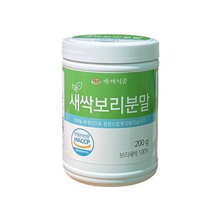 嫩芽大麥粉, 200克, 1個