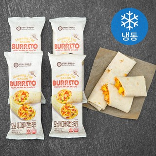 남향또띠아 모닝에그베이컨브리또 (냉동), 125g, 4개입, 1개