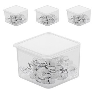 Zemi World 沙發套防滑固定釘, 透明, 80個