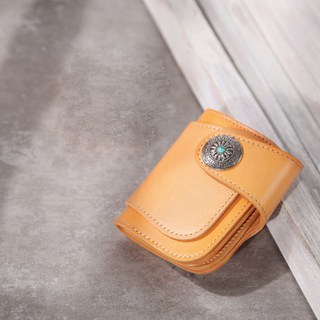 Choux鈕扣裝飾短夾