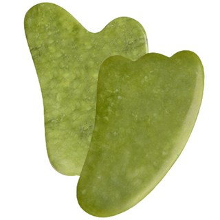 玉石按摩娜珍刮痧板 愛心 + 翅膀套組 NJ007, 單一顏色, 1套