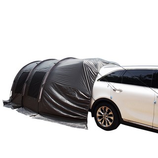 NOMADE 隧道式圓頂車尾帳 2XL號, 橄欖綠, 4人