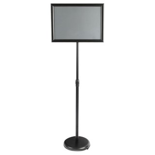 101do 鐵製POP立架 A3 DO28, 黑色, 1個