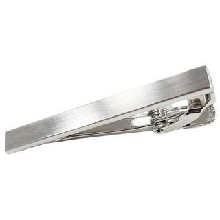 THOMAS VAILEY T字霧面紋理領帶夾