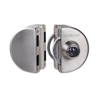 金明玻璃門鎖門鎖KM2309-99, KM2309-99