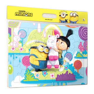 minions 小小兵 小小兵與安安的獨角獸世界底板拼圖 AL80-110, 1個, 80件