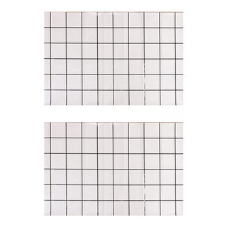 오염 방지 주방 시트지 체크, 2개