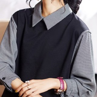 ATTERLIC 大尺碼背心式層次穿搭日常T恤 00265