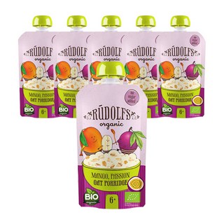 水果燕麥飲, 芒果百香果口味, 6包, 110g