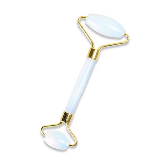 玉石臉部按摩滾輪, 蛋白石, 1個