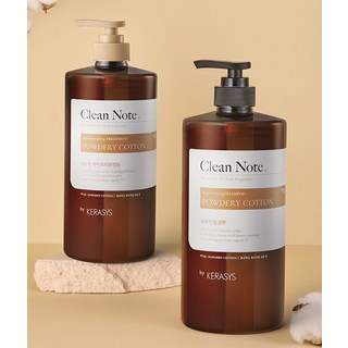 KERASYS Clean Note 護髮乳 柔和棉花香, 1L, 2瓶