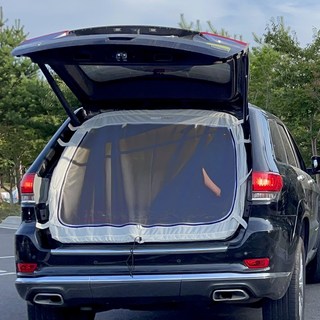 WOLFLAUNCH 車用尾門紗窗, 米色