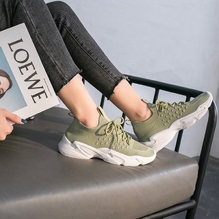 女性街頭風厚底老爹運動鞋