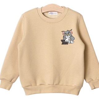 NYKIDS 孩童湯姆與傑利刷絨長袖衛衣 TJ022
