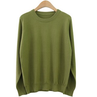 Jenit 女款 春秋 苔蘚圓領針織衫 n1352