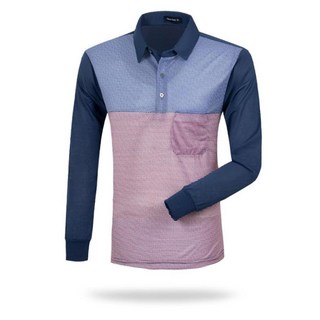 New Ace 男款日常長袖polo衫 N1-9Q019