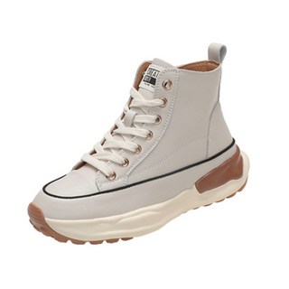 Paperments 增高厚底高筒女款休閒鞋 00218