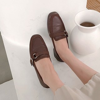 Work Sense 女性用Kolbie舒適釦環樂福鞋