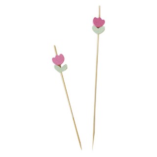 鬱金香竹籤, 2個, 100個