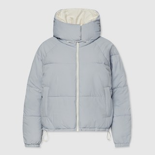 스파오 여성용 리버서블 후드탈착 푸퍼 패딩 점퍼 SPJPB4VG01