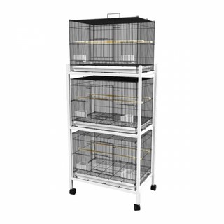 Leaf Parrot 鳥籠層架, 白色, 1個