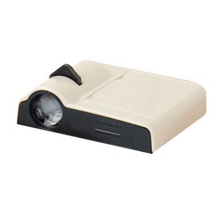 生日祝賀背景燈光迷你投影機, 微笑生日快樂, 1個