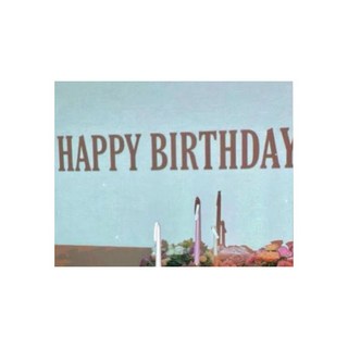 生日祝賀背景燈光迷你投影機, 情感生日快樂, 1個