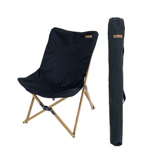 다니고 뉴 릴렉스 체어 + 전용 파우치 세트, C113 블랙, 1세트