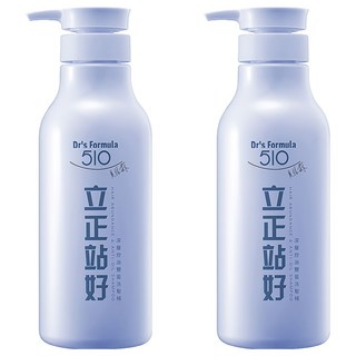 台塑生醫 Dr's Formula 立正站好洗髮精 深層控油豐盈, 600g, 2瓶