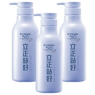 台塑生醫 Dr's Formula 立正站好洗髮精 深層控油豐盈, 600g, 3瓶