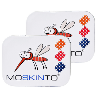 MOSKINTO 魔法格 醫療用貼布 鐵盒款 未滅菌, 42片, 2盒