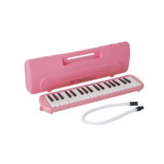 DABell 優質口風琴 37鍵 DM-PC37 + 吹管, 粉紅色, 1個