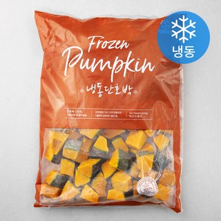 푸디즈 단호박 스킨온 큐브컷 (냉동), 2.5kg, 1개