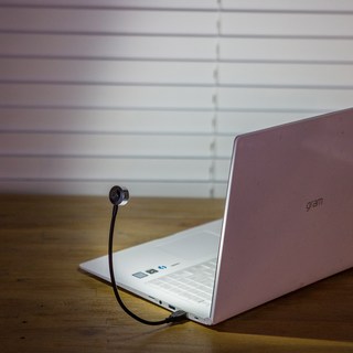 아이린 USB led 선셋 무드등 18cm, 화이트