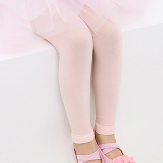 女童用基本款剪裁芭蕾舞襪