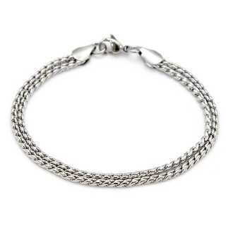 Indie Label 雙鏈條手鍊 2mm