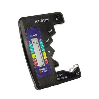 HDtop 數位 LCD 乾電池 電池測量測試儀 HT-B500, 1個