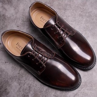 RETROMOOD 男士 247 亮面 4孔 雅痞 德比鞋