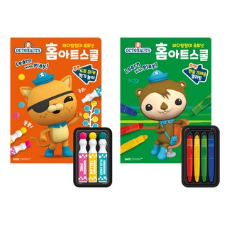 海底小縱隊家庭美術學校 點點筆蓋印遊戲 + 鉛筆蠟筆著色遊戲套組, 混合顏色