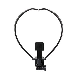 Amazing Choice 智慧型手機項鍊式第一人稱拍攝支架, 黑色, 1個