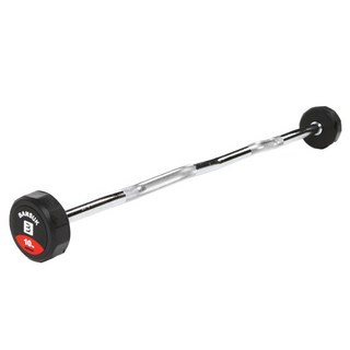 BANSUK SPORTS 固定式彎舉槓鈴, 黑色 + 灰色, 10kg, 1個