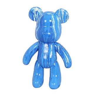 TANI 流體熊 裝飾 DIY 套組 藍色 深藍色 白色, 1套