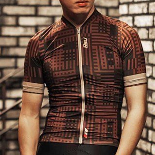 nSR RIDInG 男士 Club Pixel 短袖車衣
