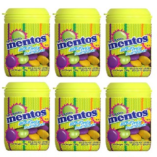 Mentos Sourmix 瓶, 120g, 6罐