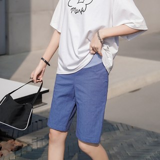 Creamy 夏季孕婦裝 孕婦棉質短褲