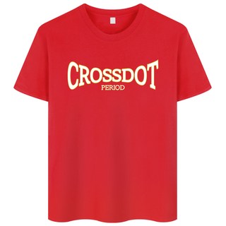 字母印花短袖T恤 CED_0035, 紅色