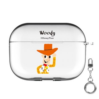 TOY STORY 玩具總動員 Triple 透明 AirPods Pro 保護殼, 胡迪, 單一商品