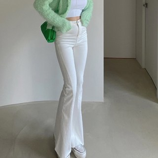 Vivemo 女款線條喇叭褲